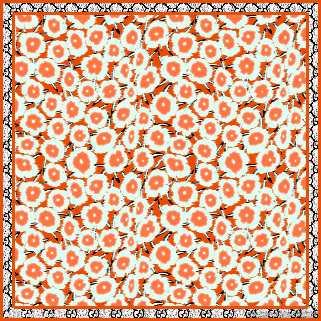 方巾分层大牌新款