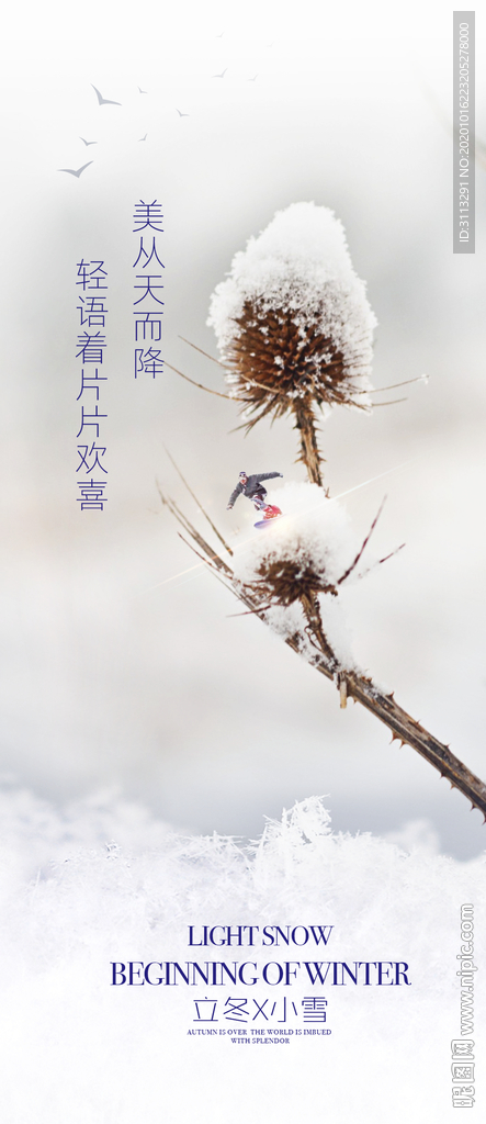 二十四节气创意海报