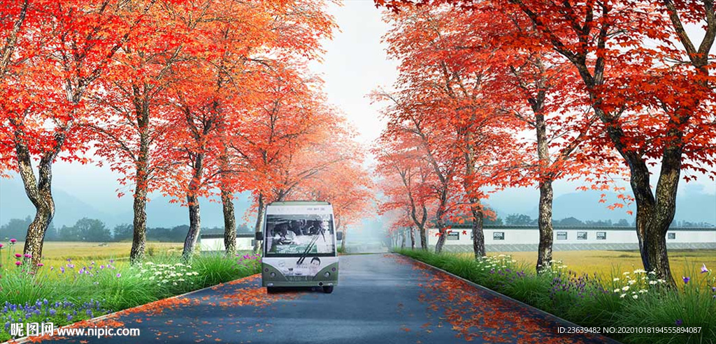 生态旅游效果图