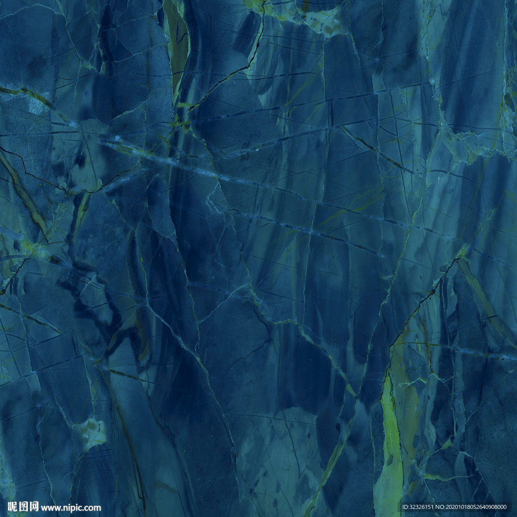 蓝色石纹新大理石 TIF合层