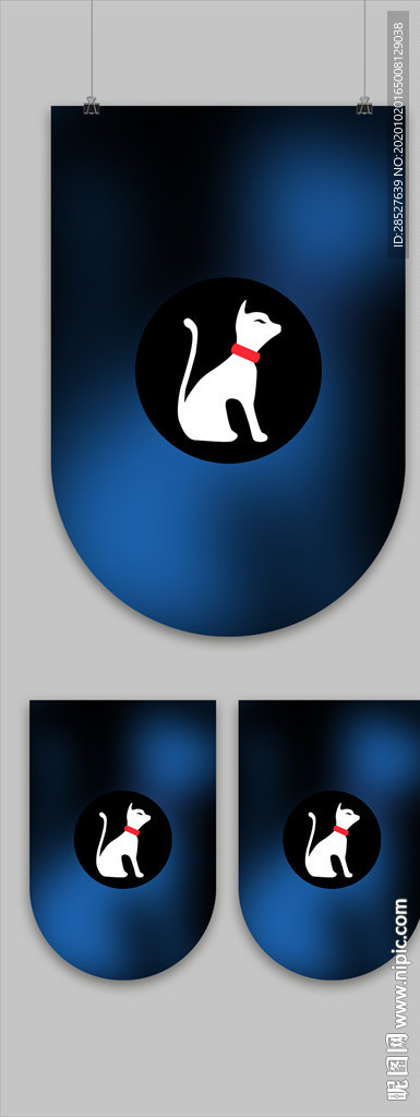 节日水旗吊旗样机