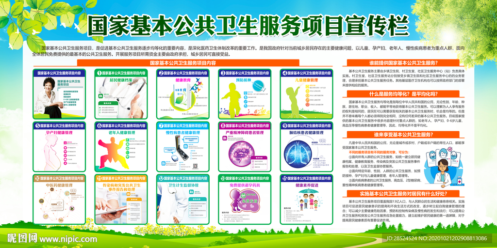 国家基本公共卫生服务项目
