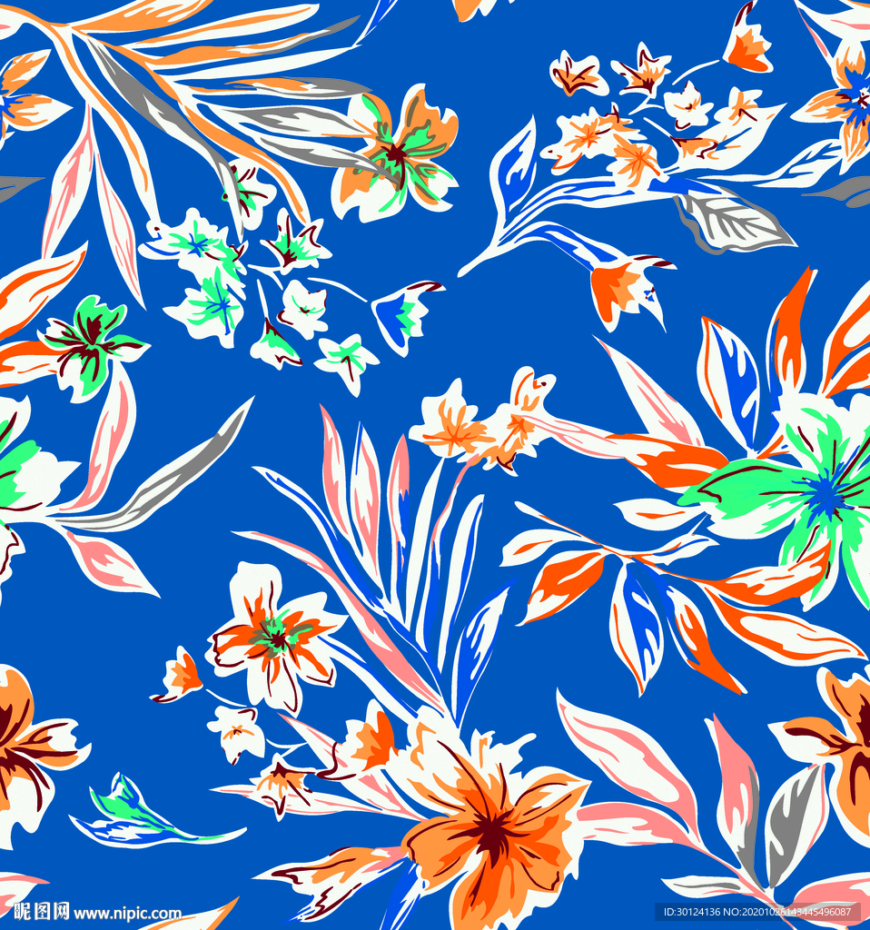 方巾 大牌 数码印花 链条 豹