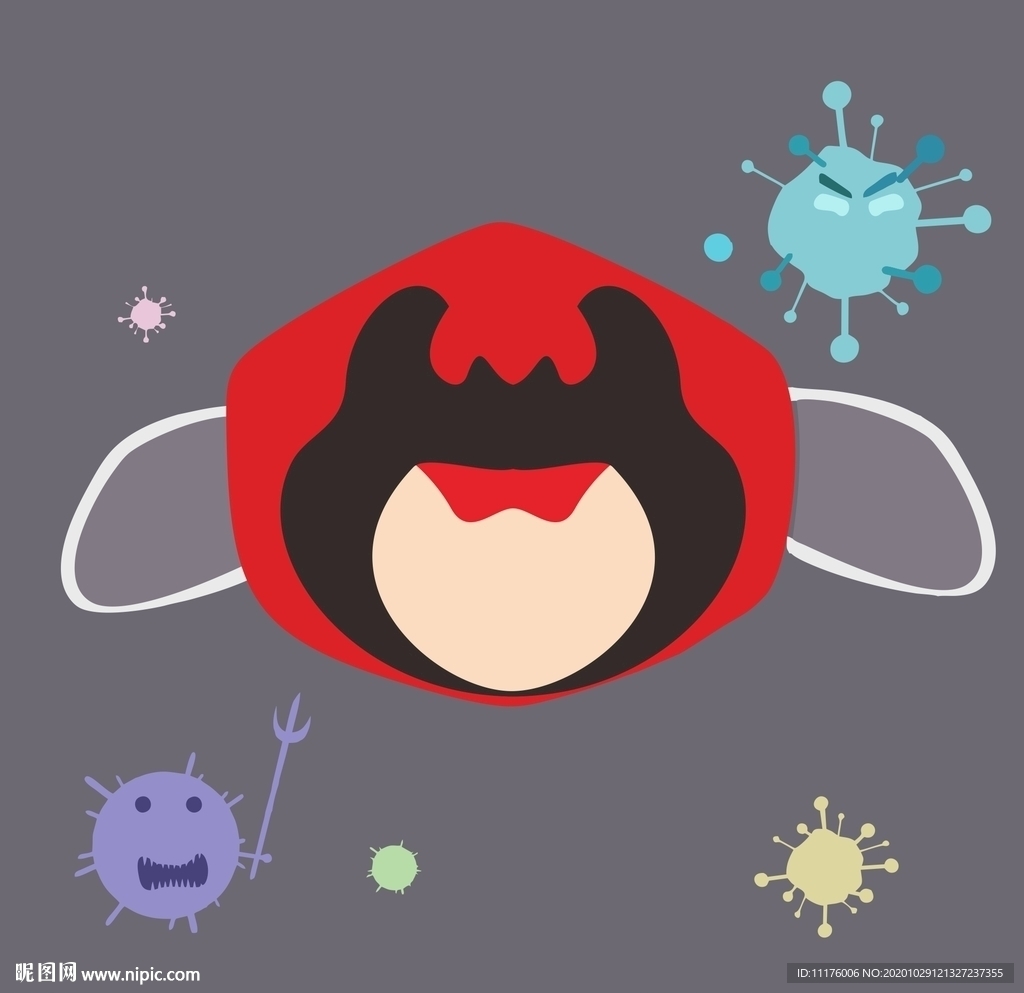 创意川剧面具口罩