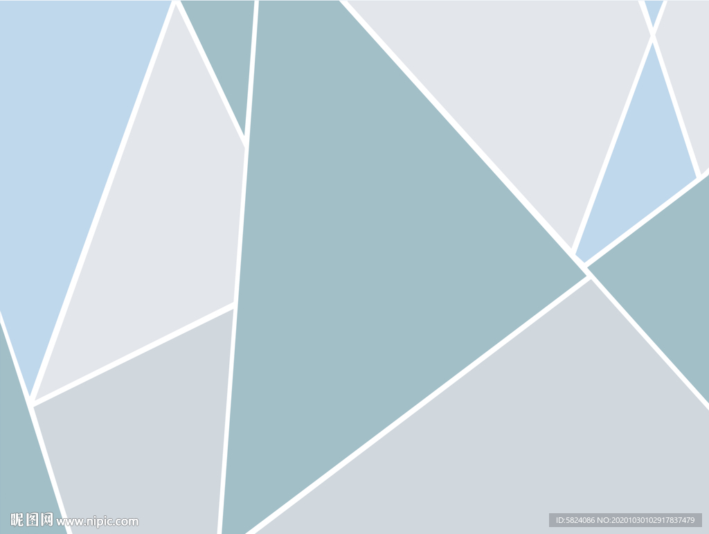 北欧风电视背景墙画