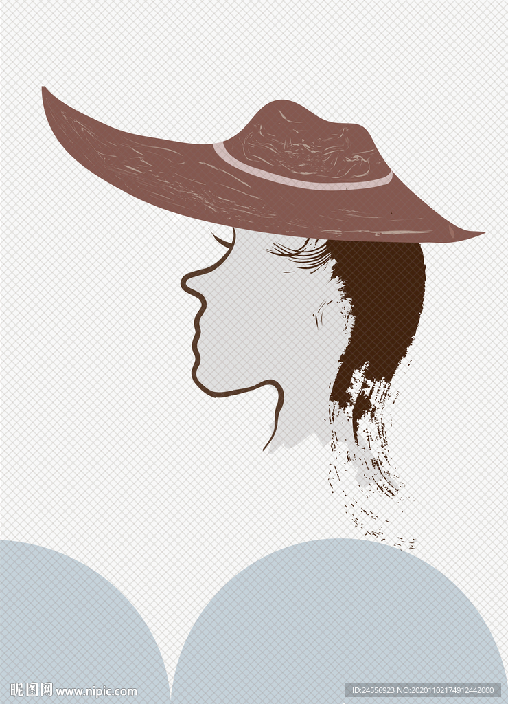 北欧装饰画无框画