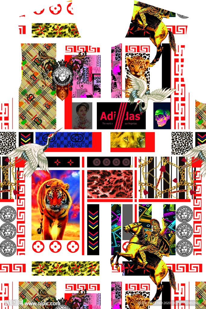 大牌男装 定位 老虎 无缝衔接