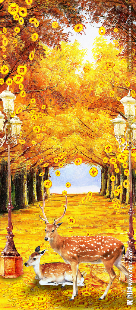 黄金大道玄关图