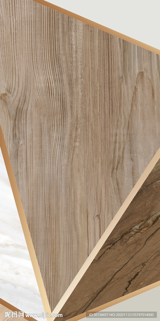 几何大气玄关画 tif分层