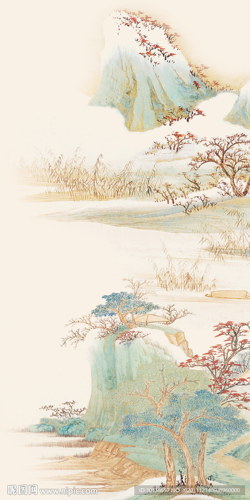 大卖大气玄关画 tif分层