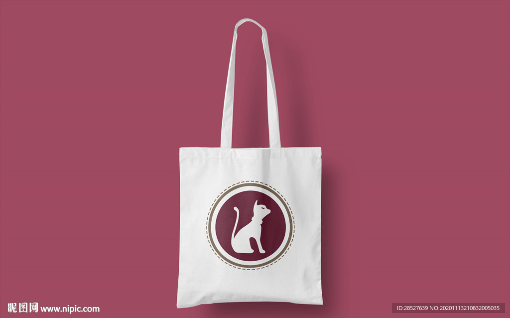 品牌logo手提袋纸袋样机