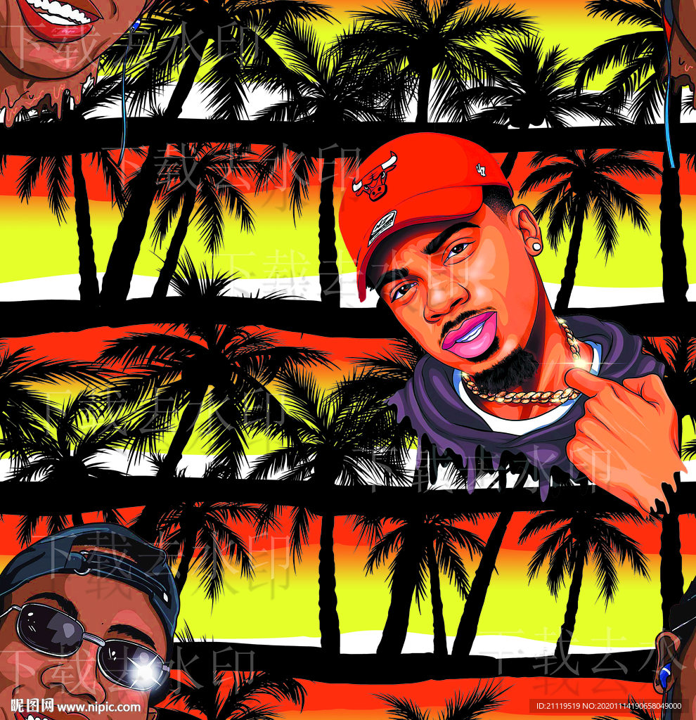 大牌男装 椰树 定位