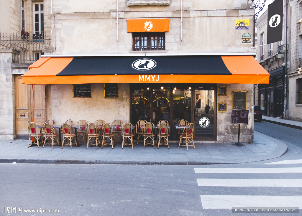 店铺品牌logo展示样机