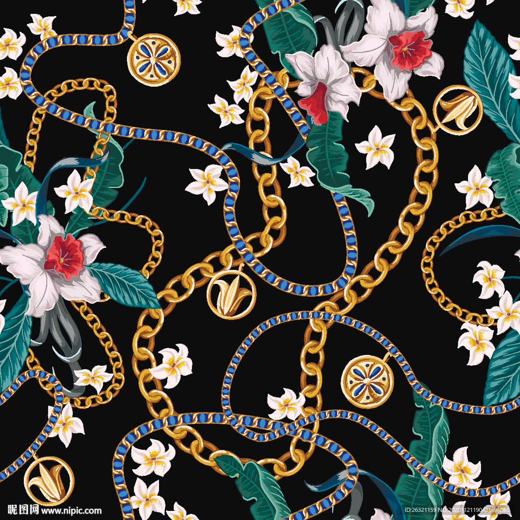 花型 花朵 花紋 数码印花 花