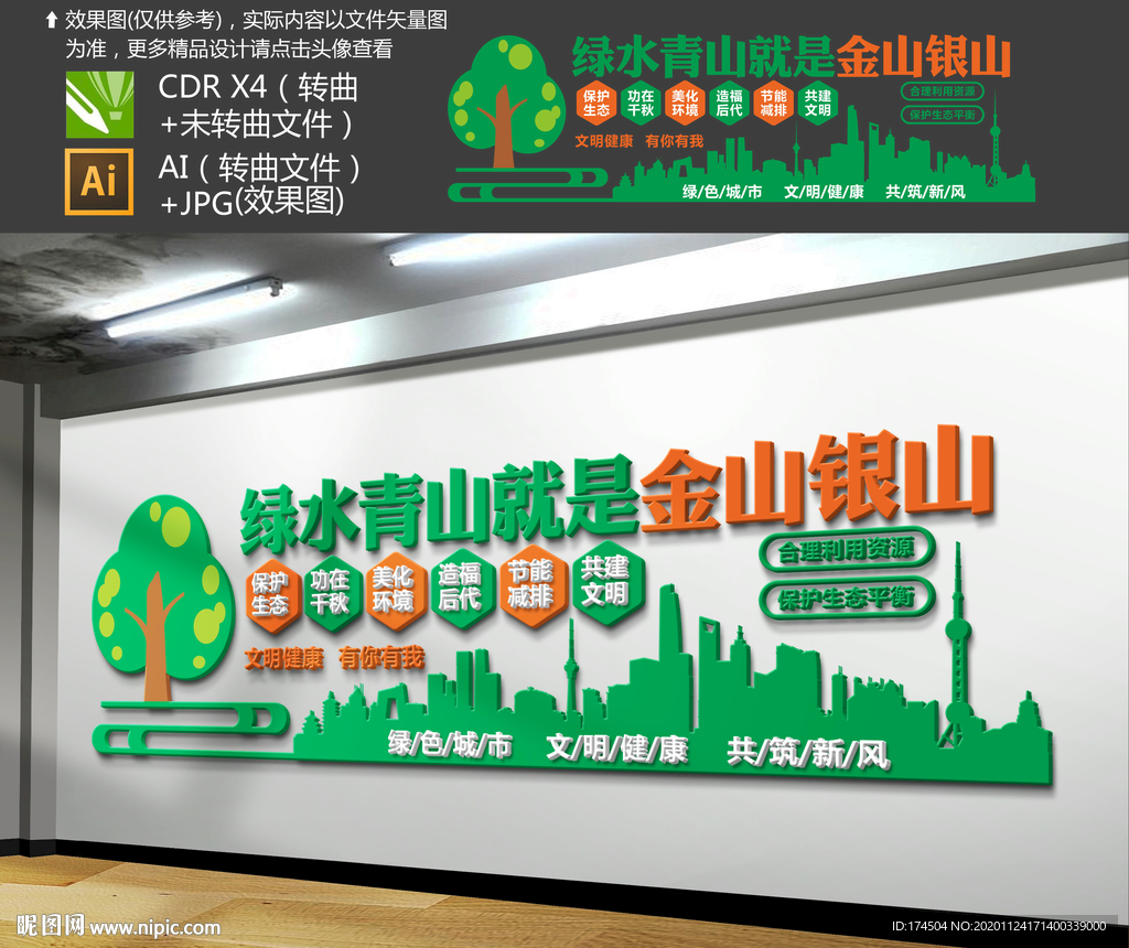 生态环保文化墙