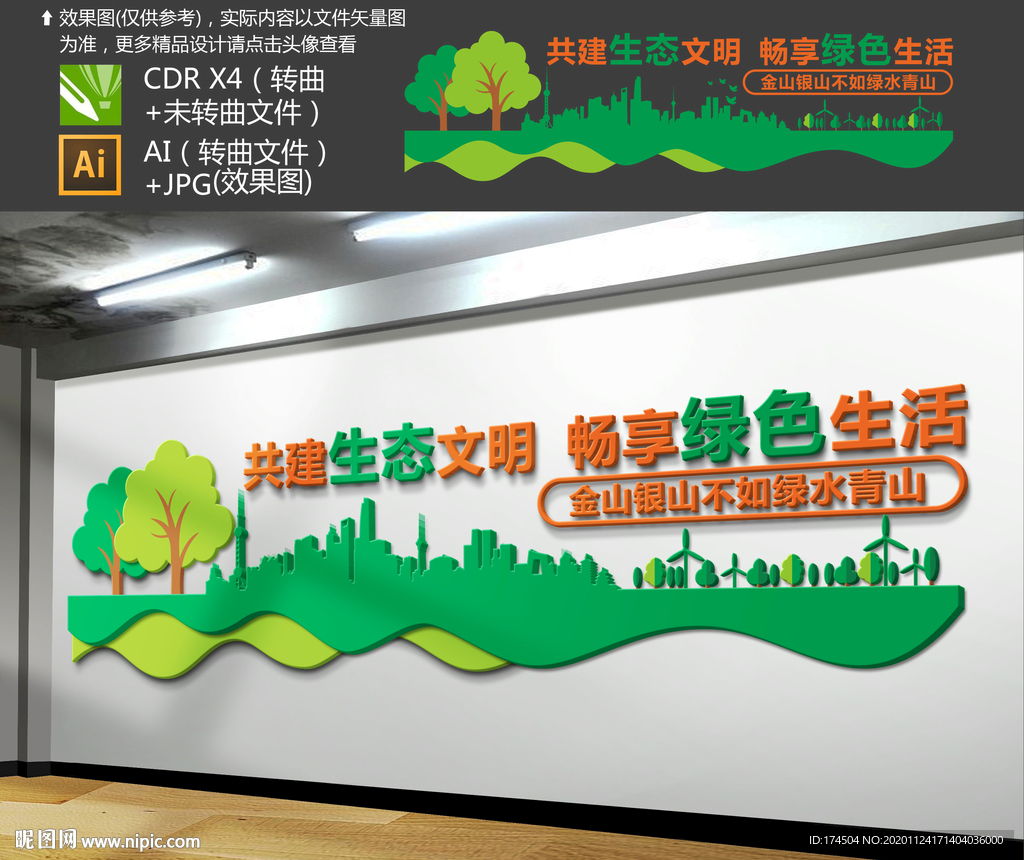 生态环保文化墙