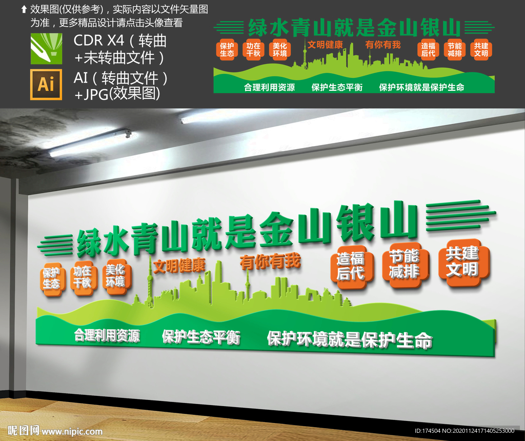 生态环保文化墙