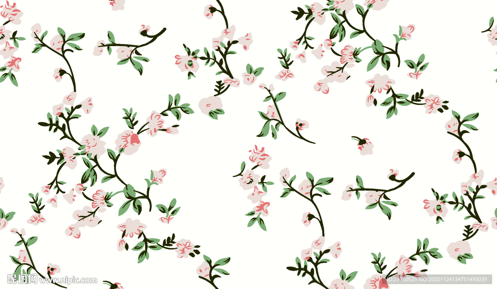 大牌 花卉 手绘花 设计 数码