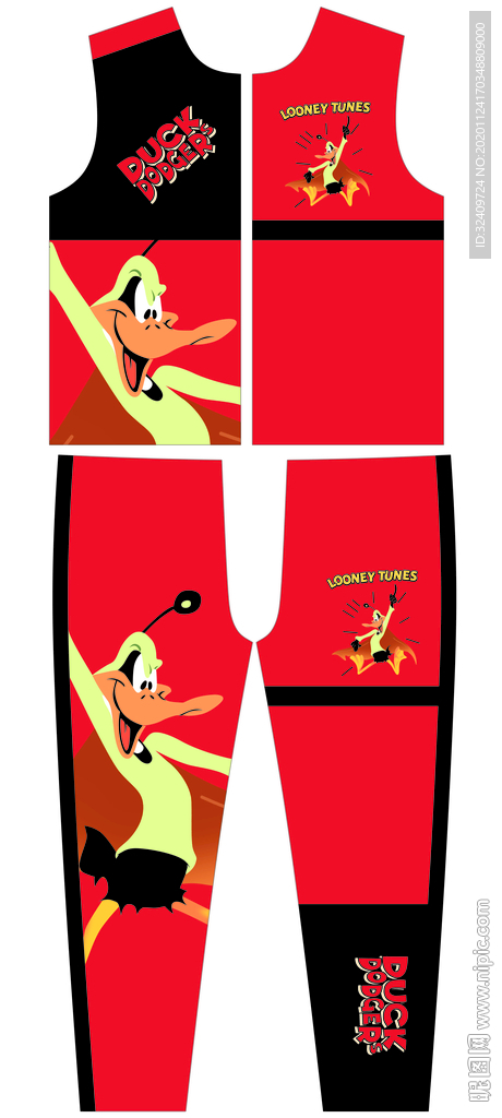 大牌 卡通 数码印花