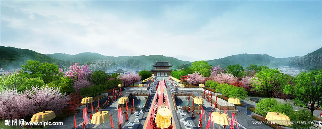 影视城旅游规划 效果图