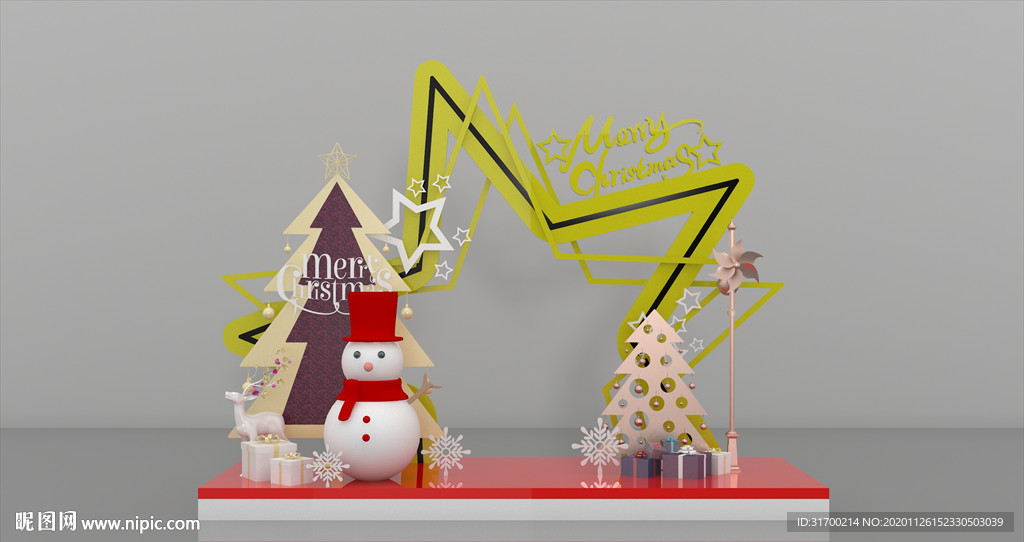 圣诞节美陈 圣诞美陈 圣诞节