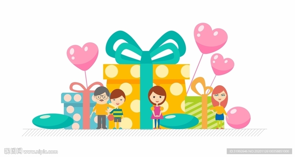 清新卡通可爱商场节日堆头美陈装