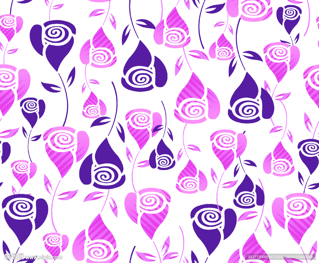 大牌 碎花 豹纹 数码印花