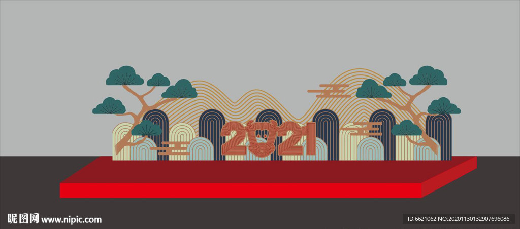 2021牛年背景