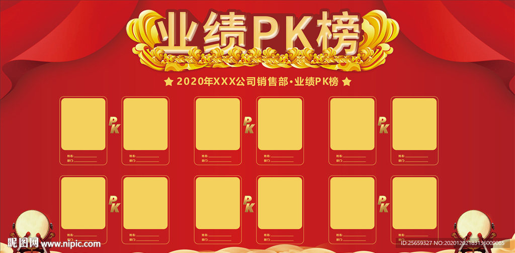 业绩PK榜
