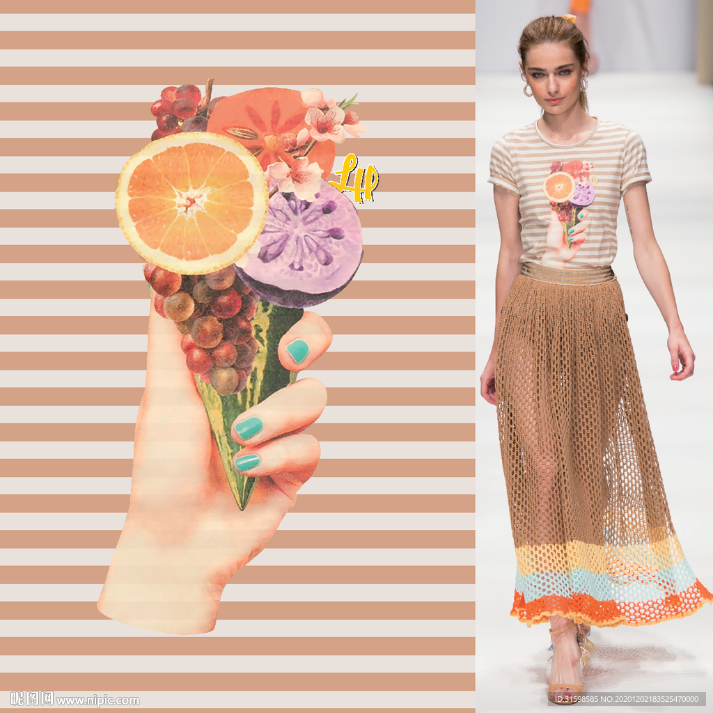 大牌女装 橘子 水果