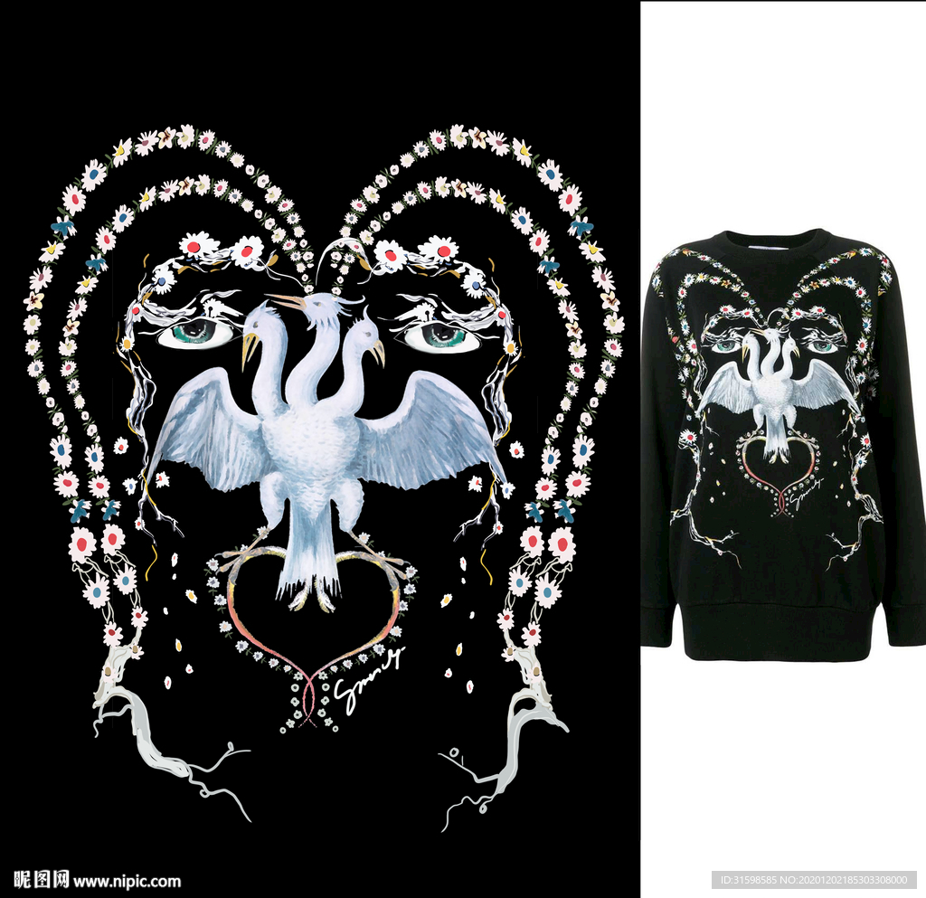 大牌女装 定位 鸟