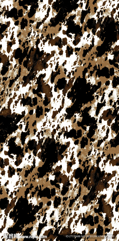 豹纹 扎染 大牌 数码印花