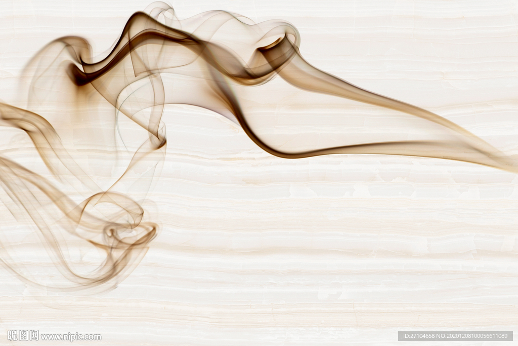 简约抽象线条丝巾布纹背景墙