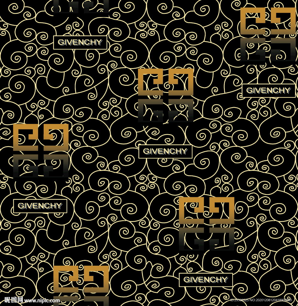 大牌 数码 印花 设计 图案