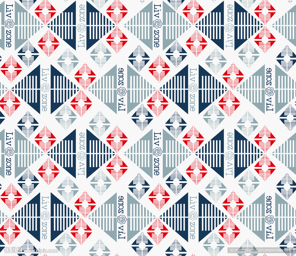 不规则时尚格子