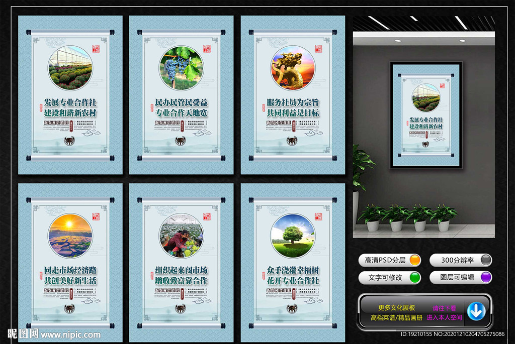 农民合作社 文化墙