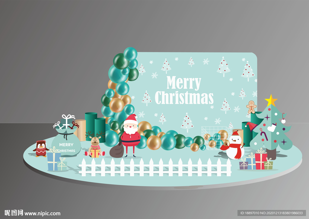 圣诞节造型  圣诞节美陈