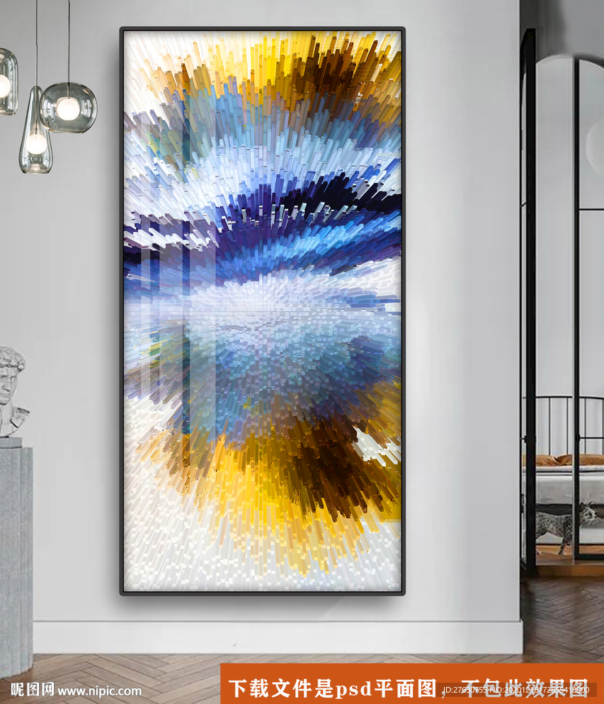 酒店抽象装饰画