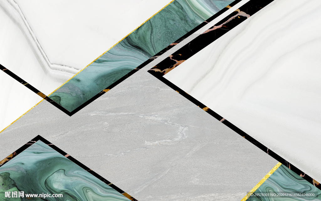 大气新北欧装饰画 TIF分层