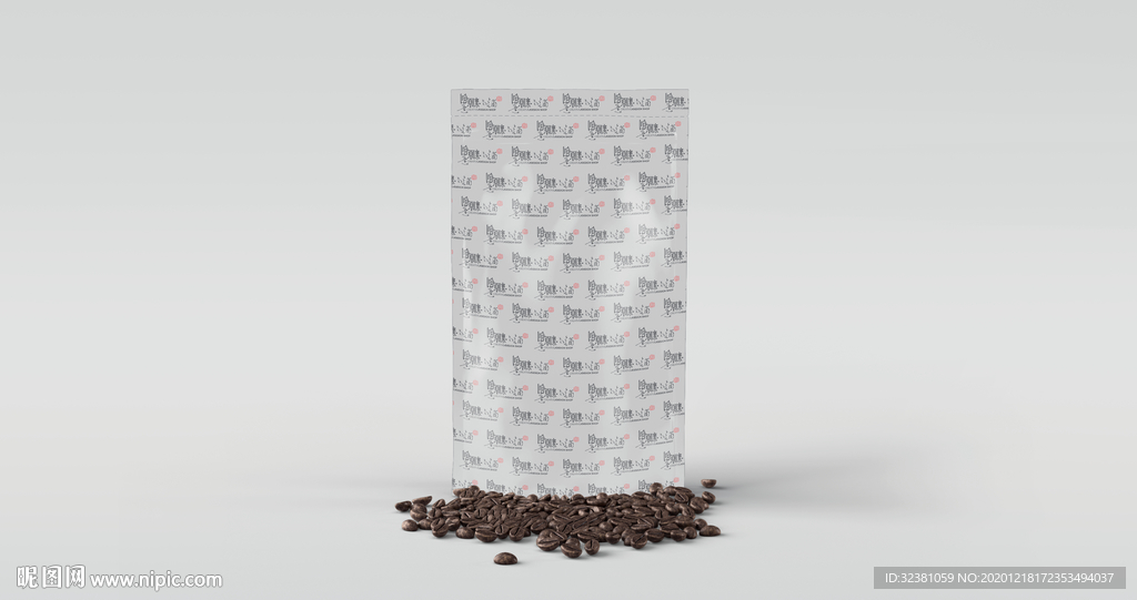 咖啡豆包装样机