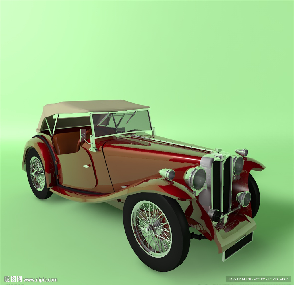 汽车模型 摩托模型 c4d模型