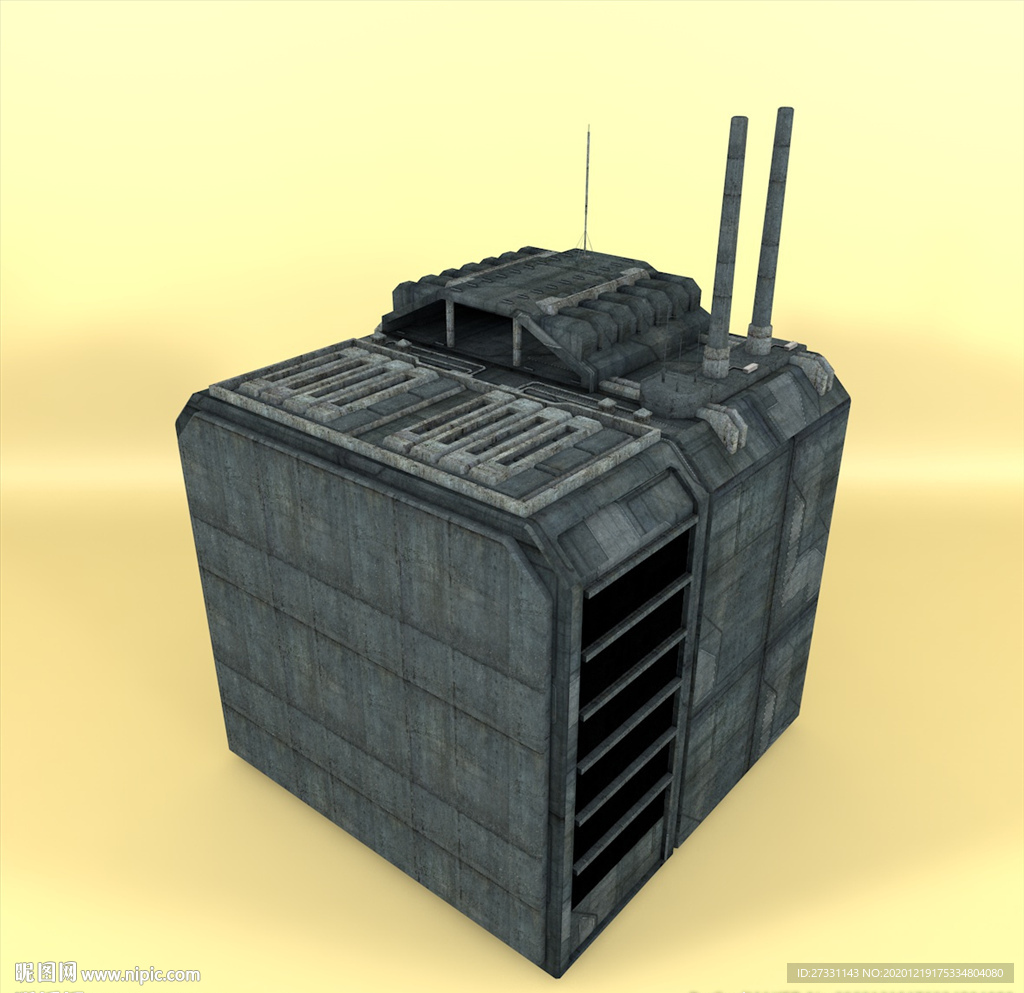 科幻场景 游戏场景 科幻工程