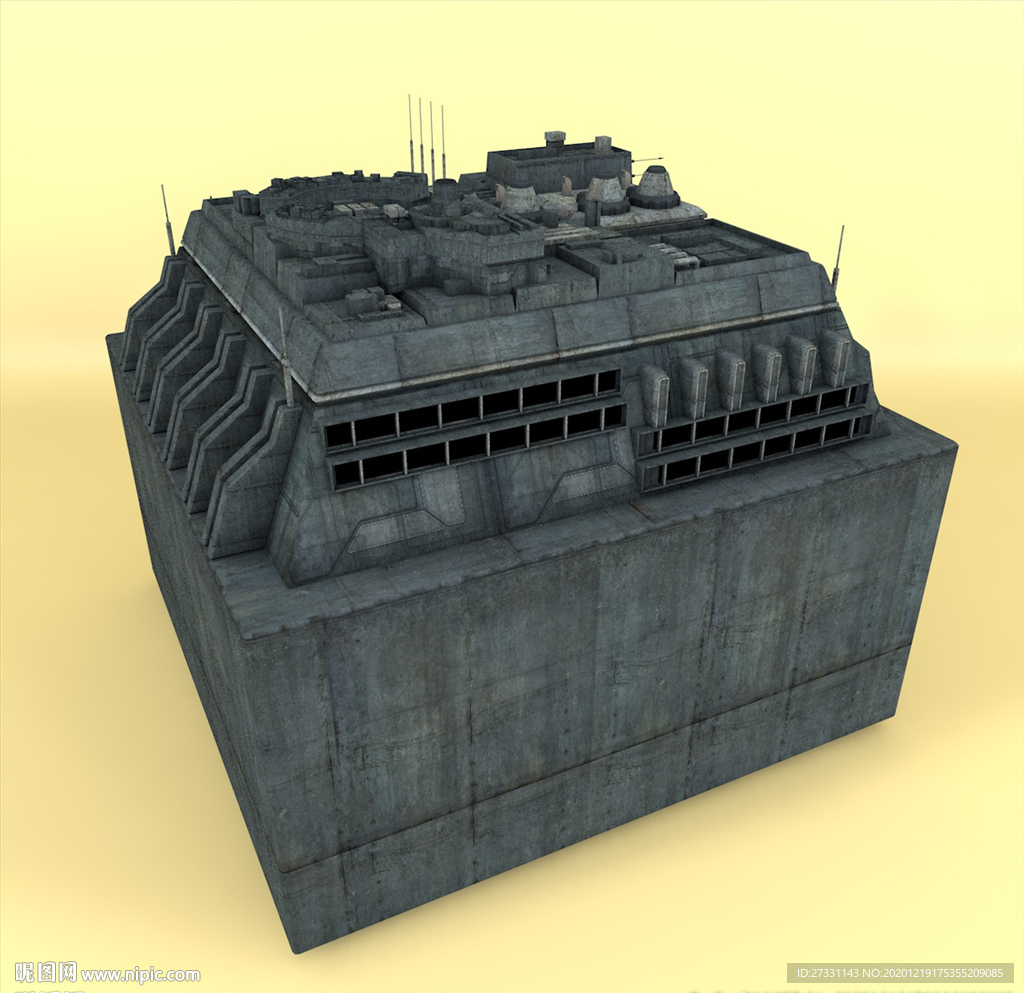 科幻场景 游戏场景 科幻工程