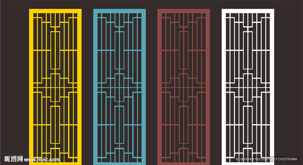 屏风 花格 隔断 门窗