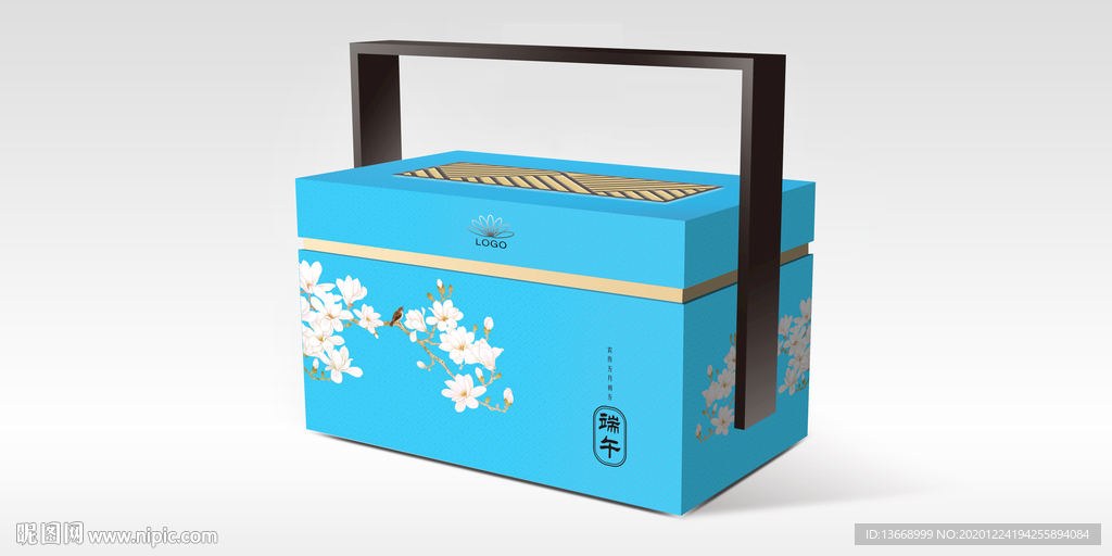 端午节 粽子礼盒PSD分层效果