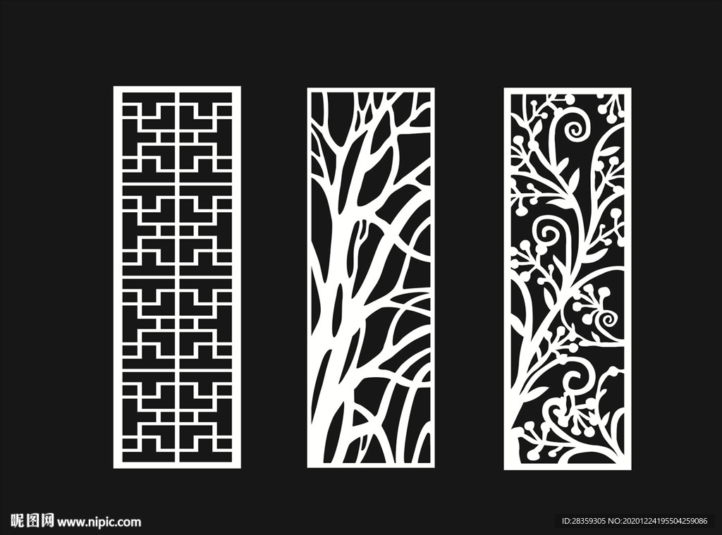 屏风 隔断 花格 门窗