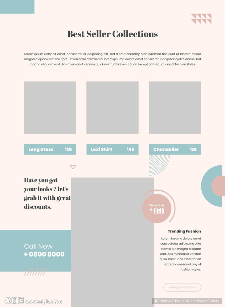 简约极简风格海报设计