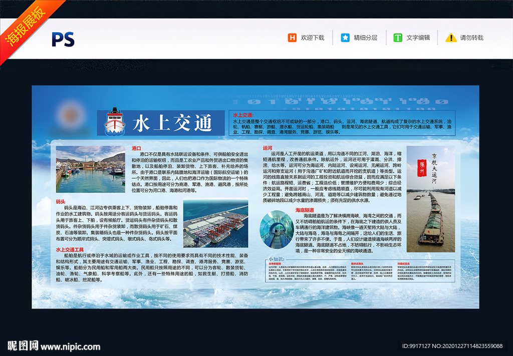 青少年科普教育 水上交通