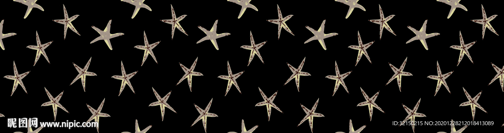 黑底金色星星