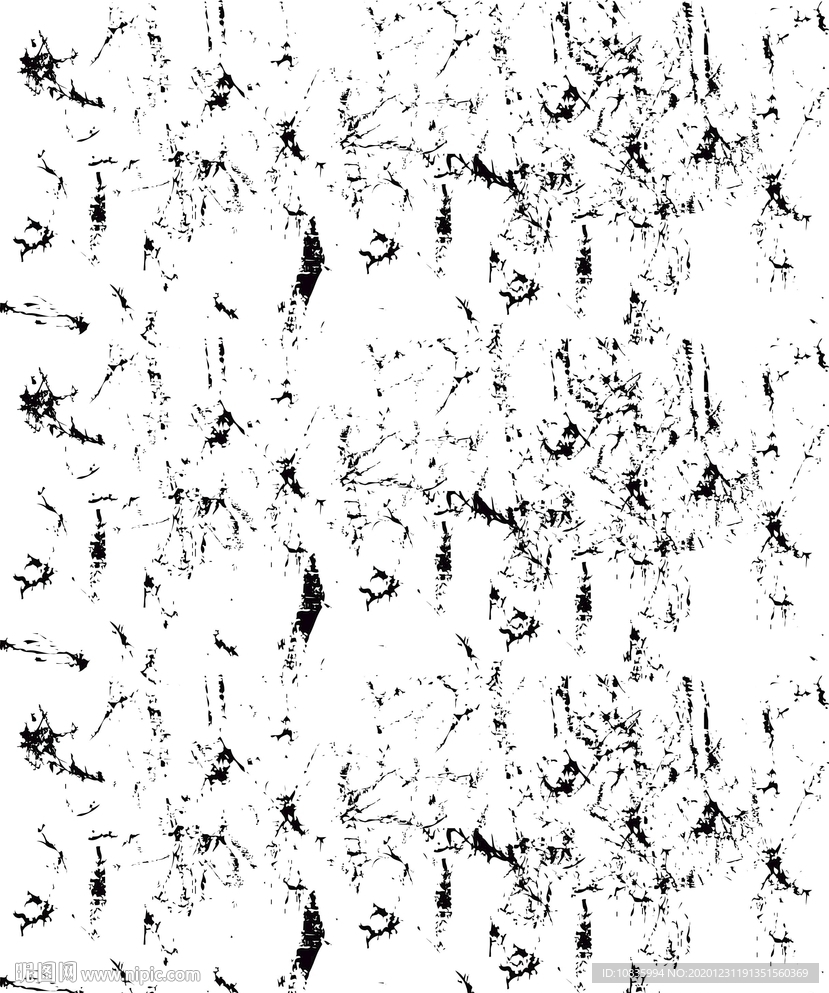 浪纹 笔刷 笔触 浪点  裂纹